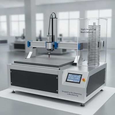 XY چسب تراکتور با تنظیم 5L-20L حجم چسب، 0.6-0.8Pa فشار و 1.5 M/sec حداکثر سرعت برای تولید